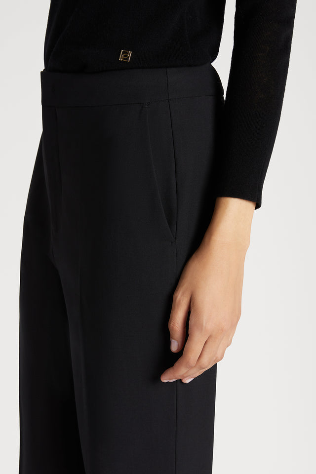 Wool Classic Straight Pants
