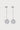 SILVER MAXI SPHERE PENDANT EARRINGS