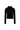 BLACK CONTRAST STITCHING ROUND-NECK KNITWEAR