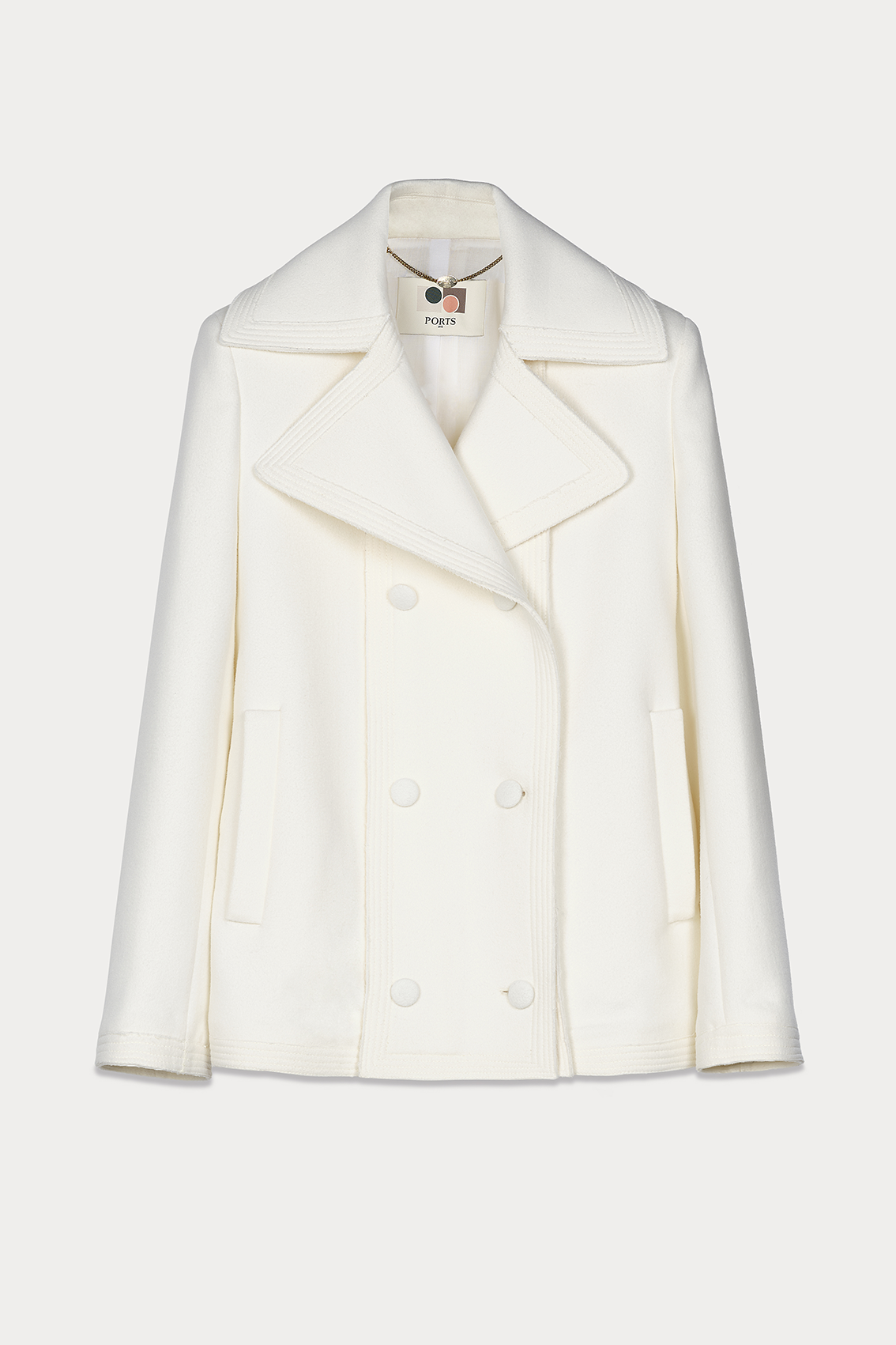 White pea 2025 coat womens
