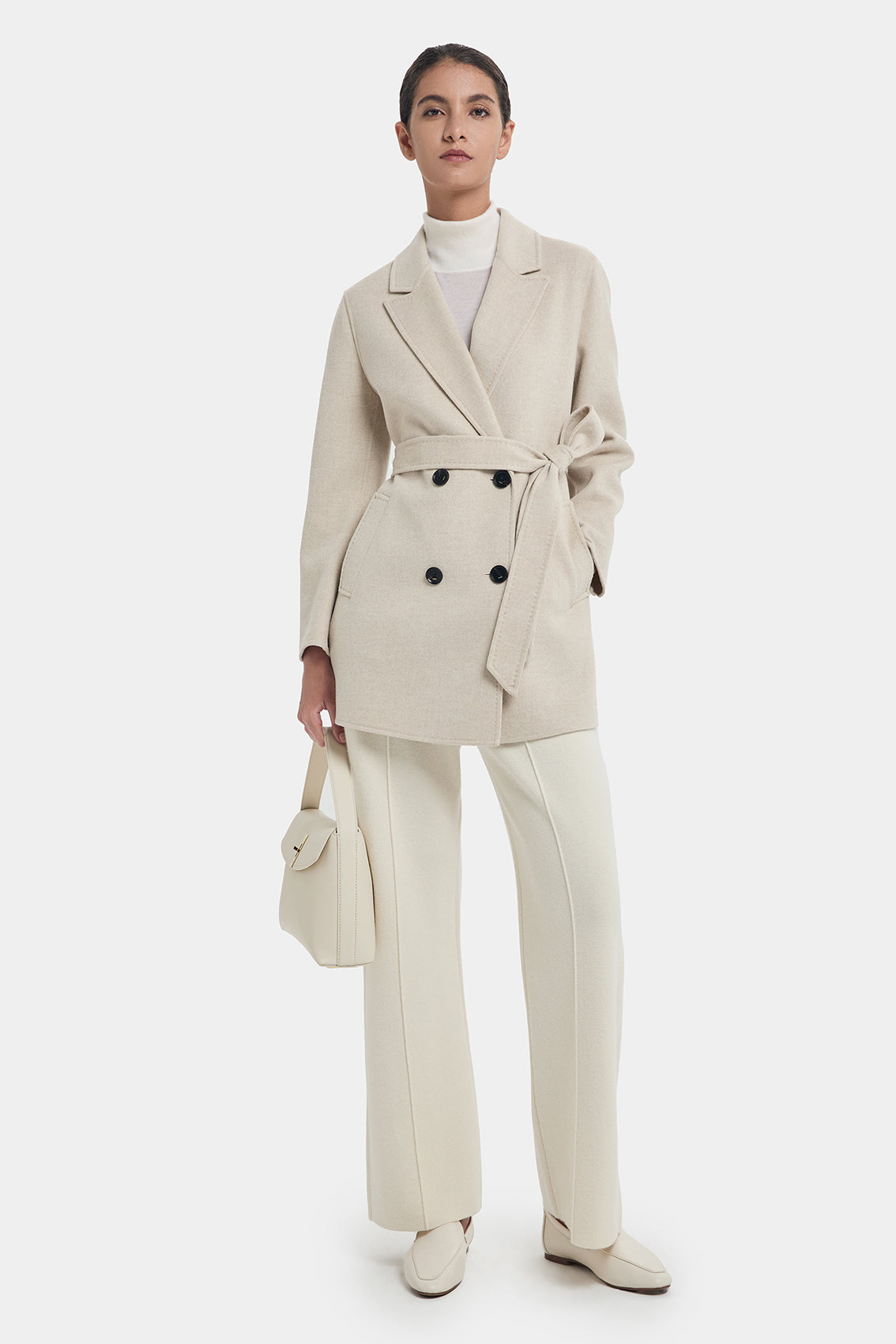 COMFORT WOOL CASHMERE COAT