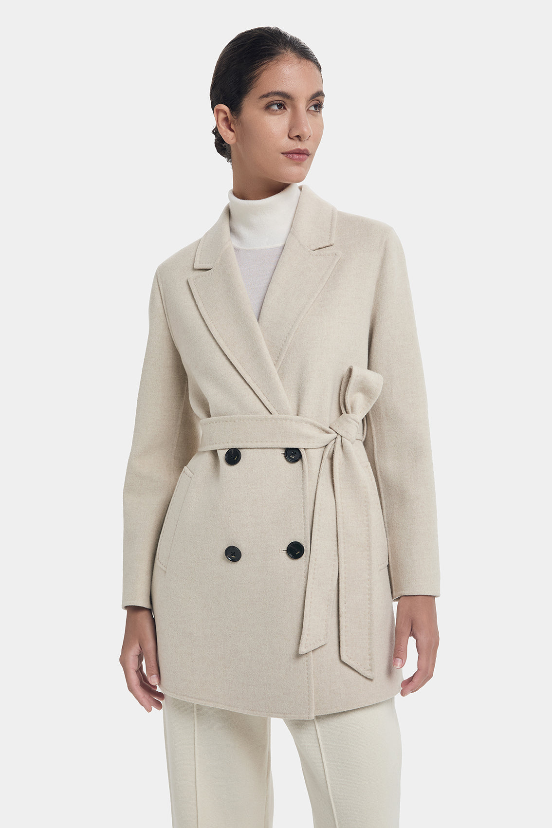 COMFORT WOOL CASHMERE COAT