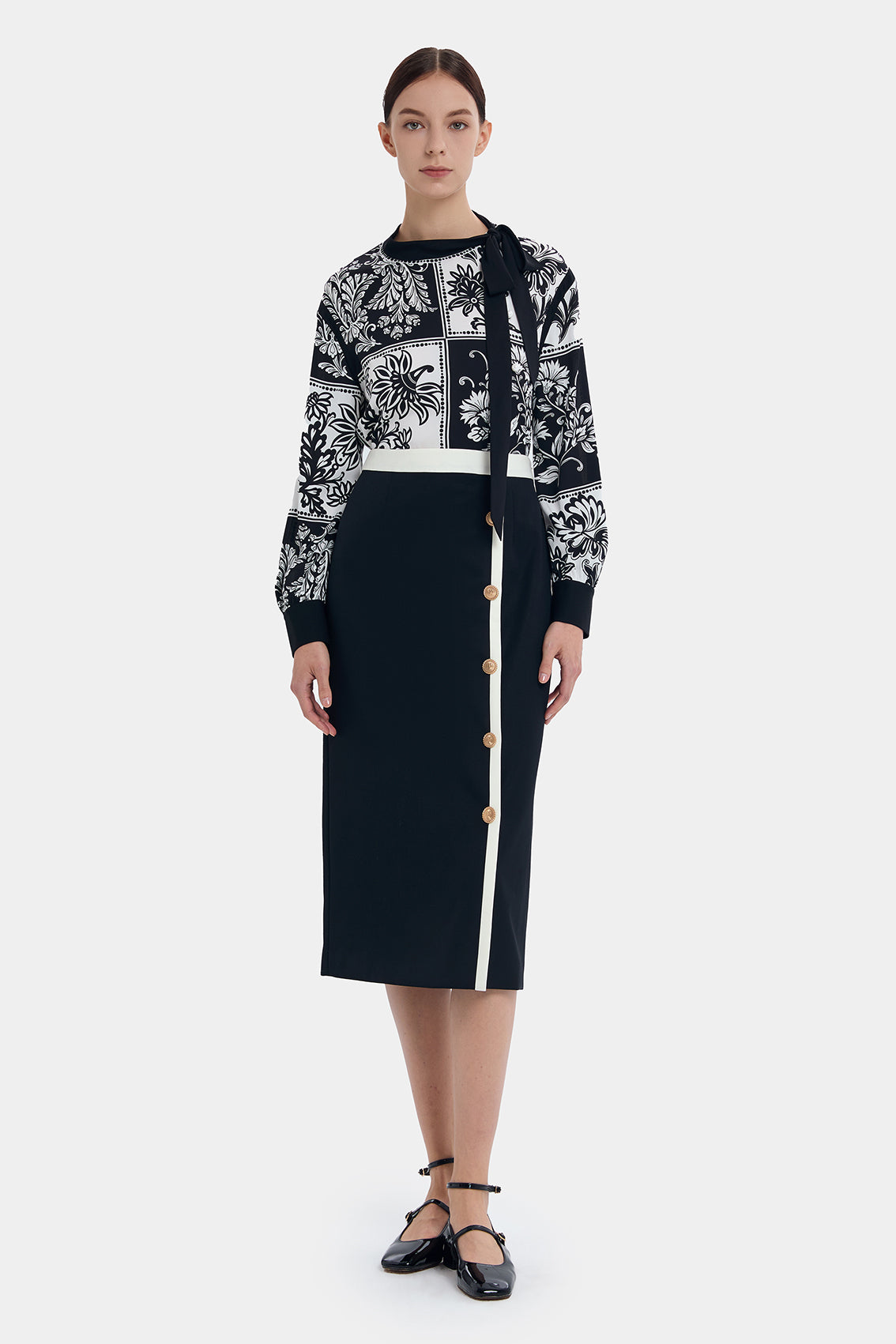 TIMELESS RETRO PENCIL SKIRT