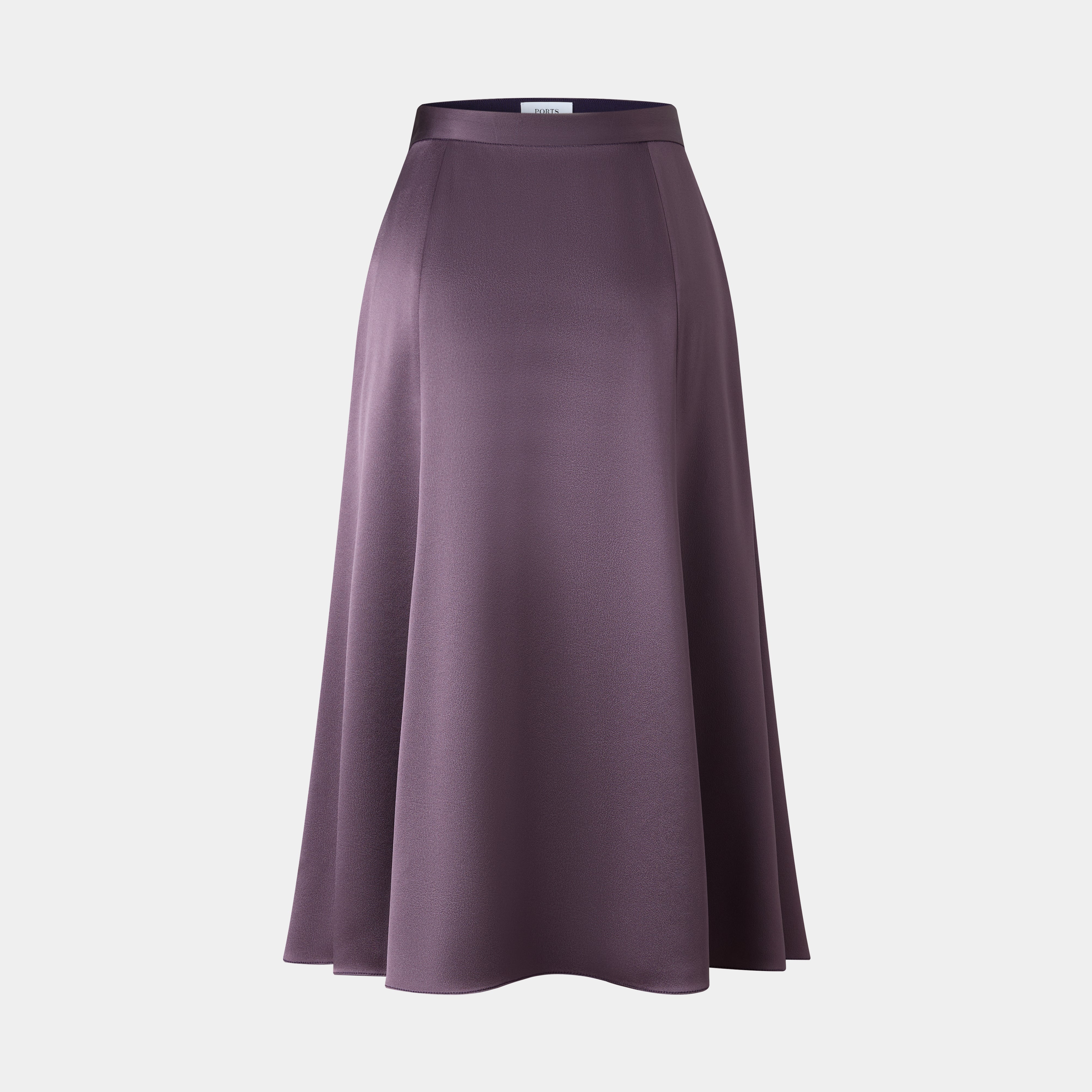 MAJESTIC PURPLE HIGH-RISE SKIRT