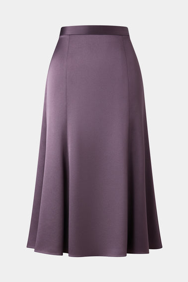 MAJESTIC PURPLE HIGH-RISE SKIRT