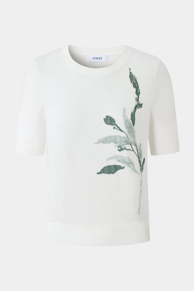 LEAFY ELEGANCE TOP
