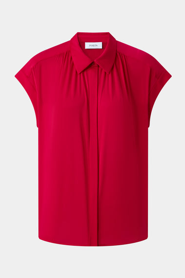 EFFORTLESSLY CHIC & VERSATILE RED SHIRT