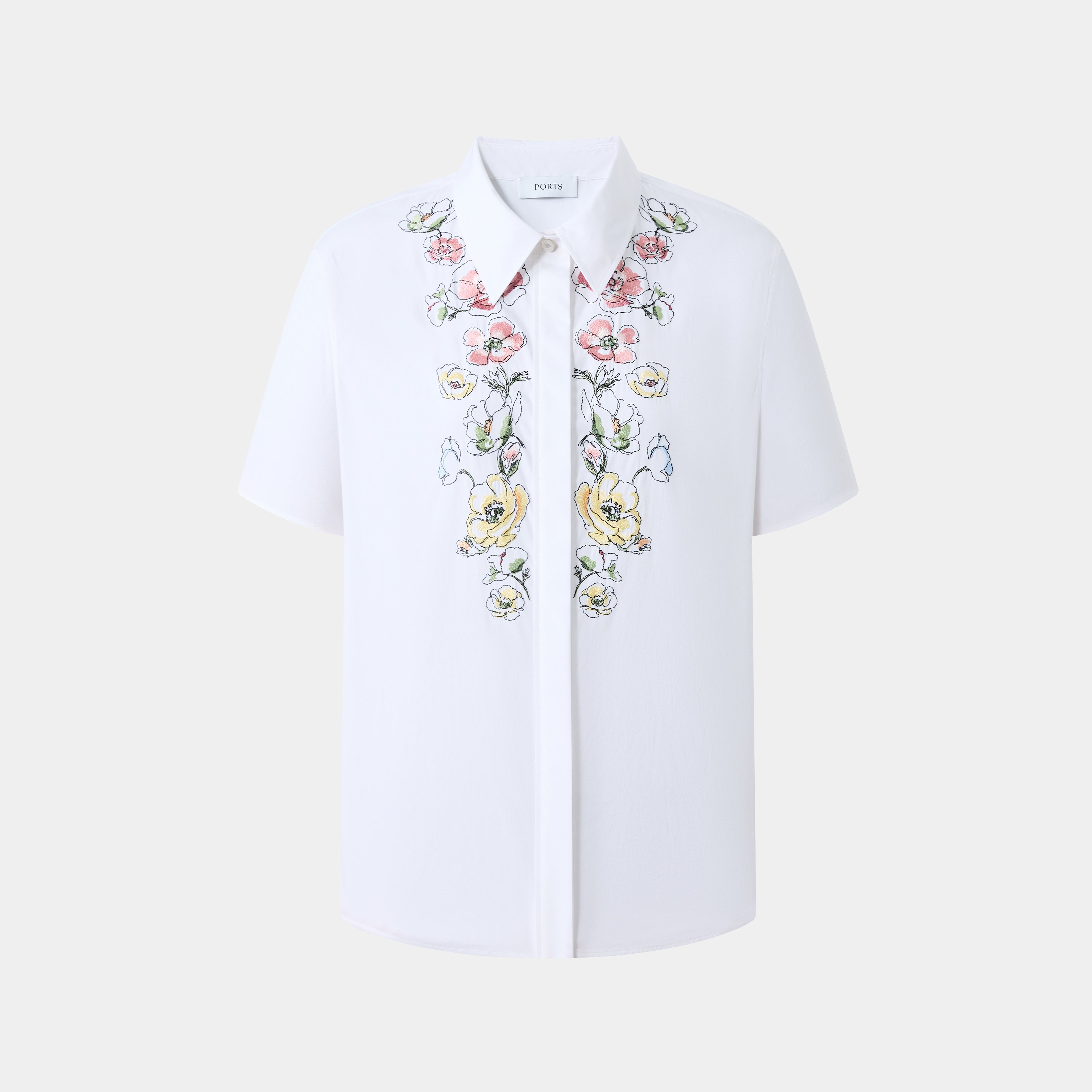 BLOSSOM EMBROIDERY BLOUSE