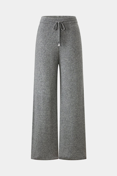 COMFORTABLE WIDE-LEG KNIT LOUNGE PANTS