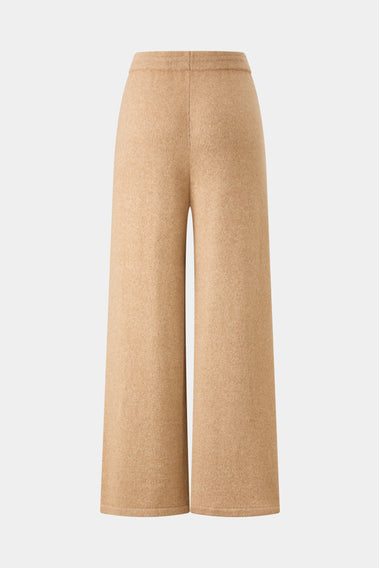 COMFORTABLE WIDE-LEG KNIT LOUNGE PANTS-IN SUNSET CASTLE COLOR