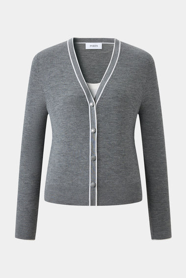 TRANQUIL TRIM CARDIGAN