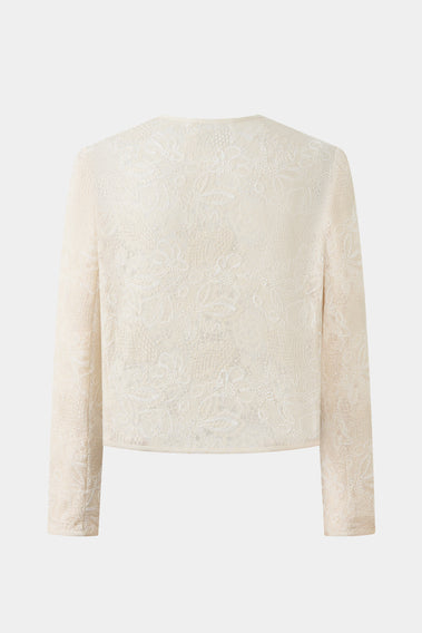BLOSSOM CHIC CREAM JACKET