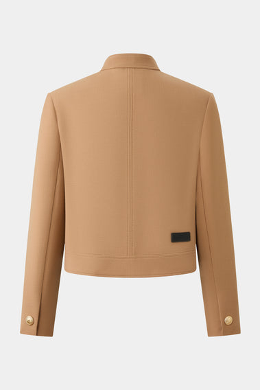 SAILOR-INSPIRED TAN JACKET