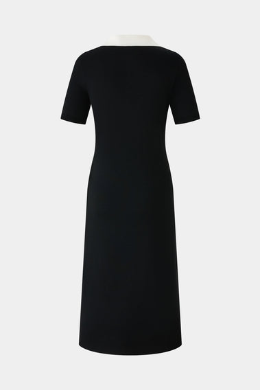 CHIC CONTRAST POLO DRESS