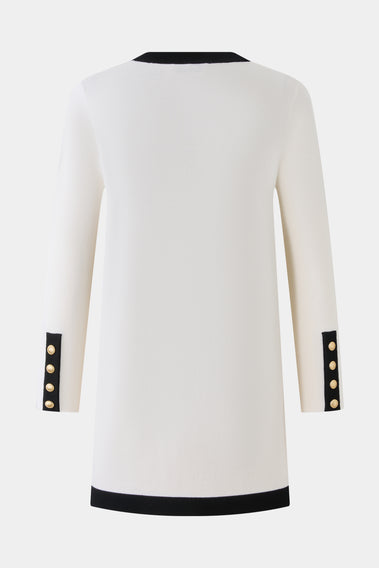 MONOCHROME CHIC CARDIGAN