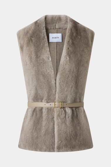 ELEGANT MINK FUR GILET
