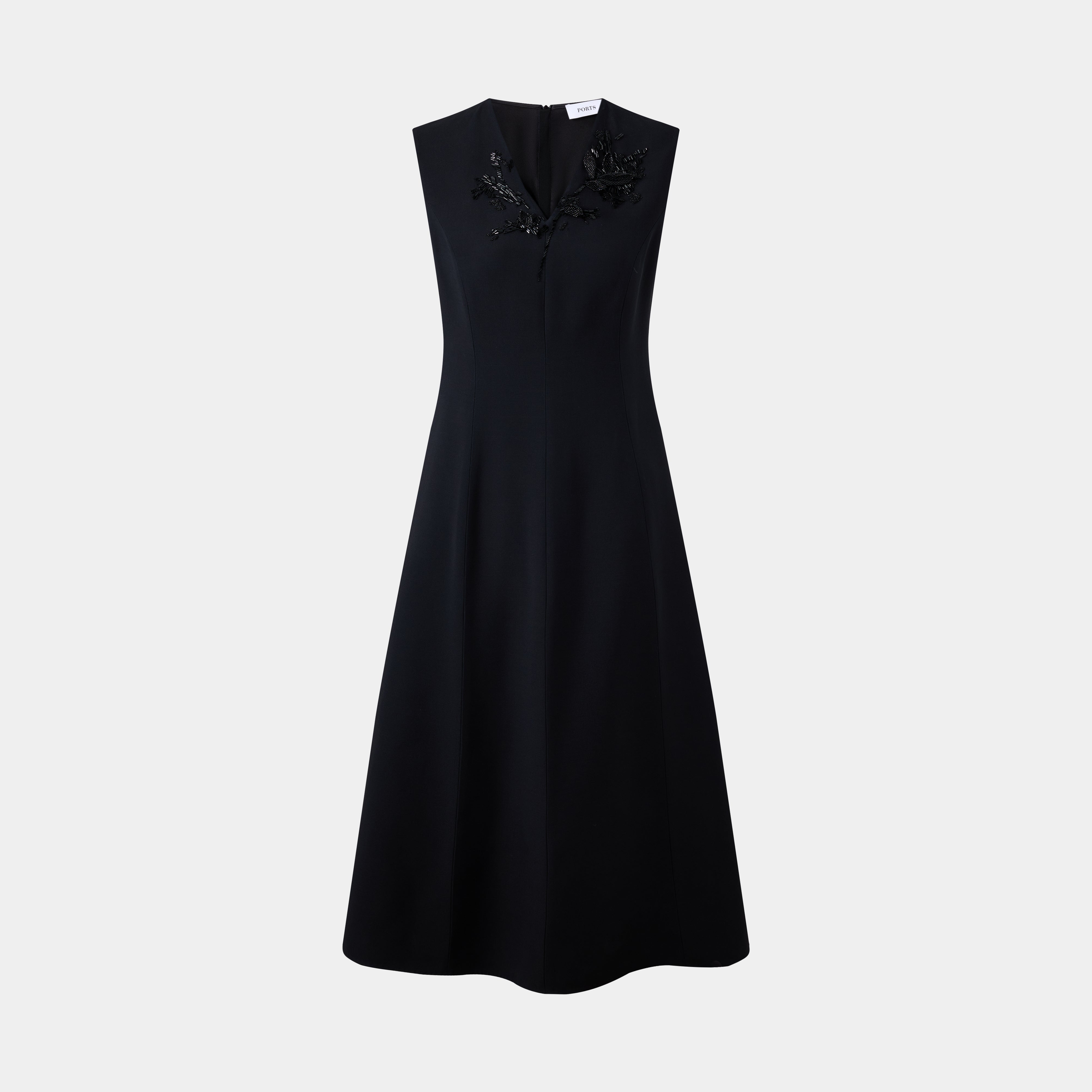 CLASSIC ESSENTIAL LITTLE BLACK DRESS, SLEEVELESS STYLE