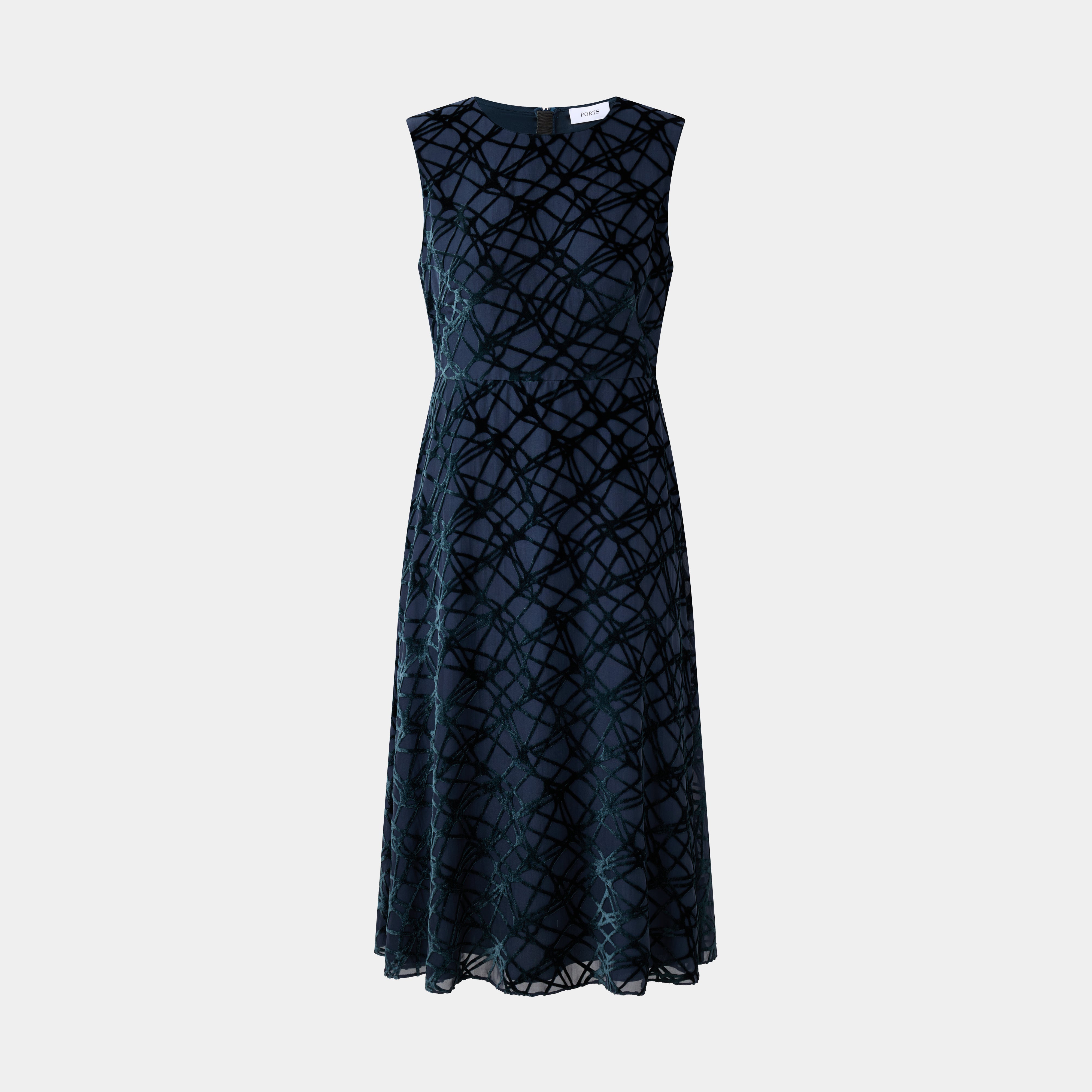 BLUE MOSAIC DRESS