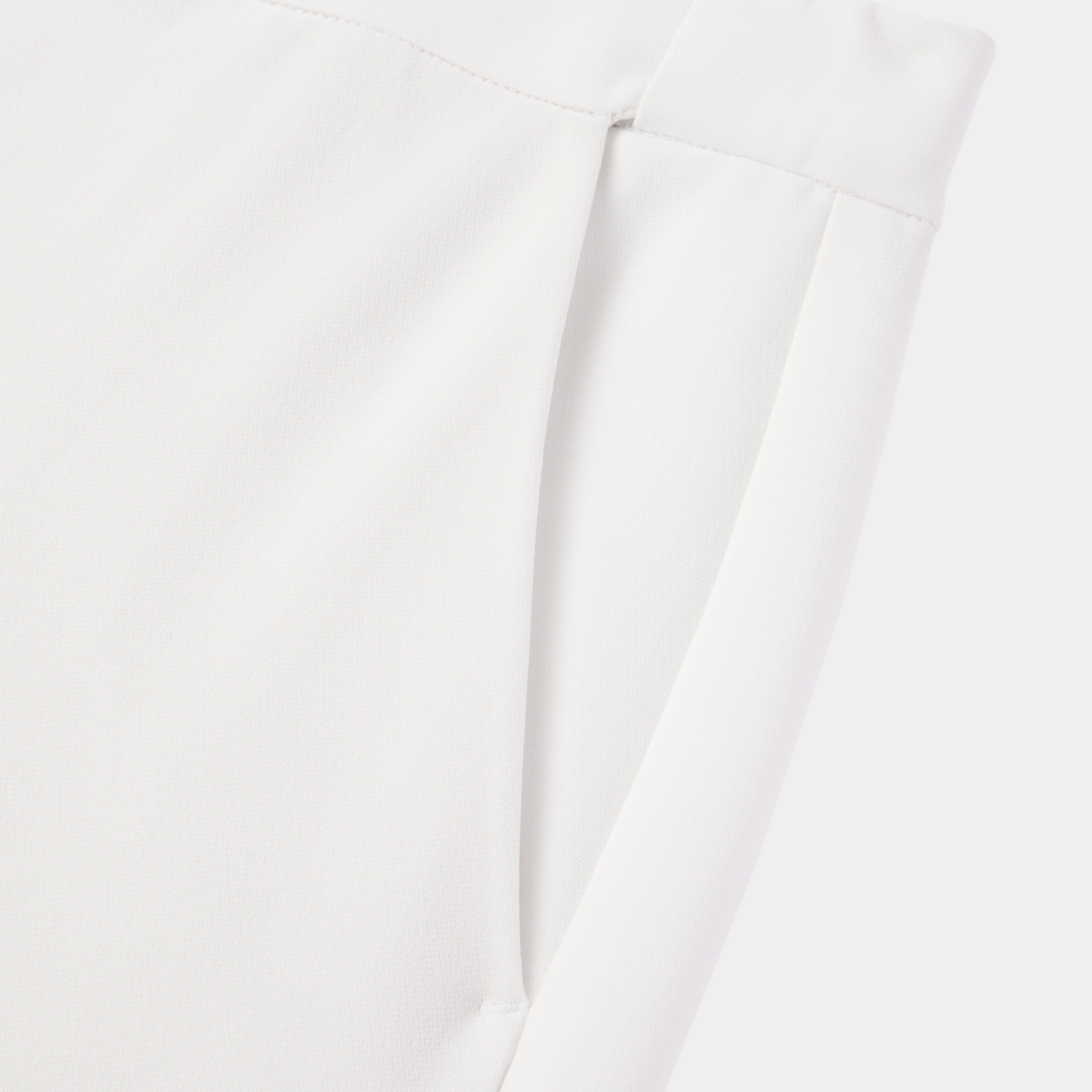 STRETCH COMFY WHITE CAPRIS