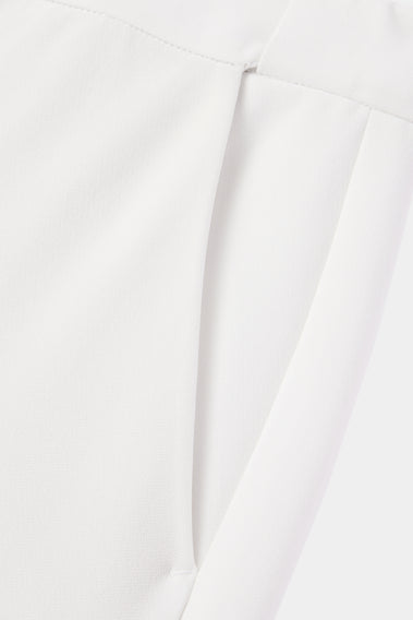 STRETCH COMFY WHITE CAPRIS