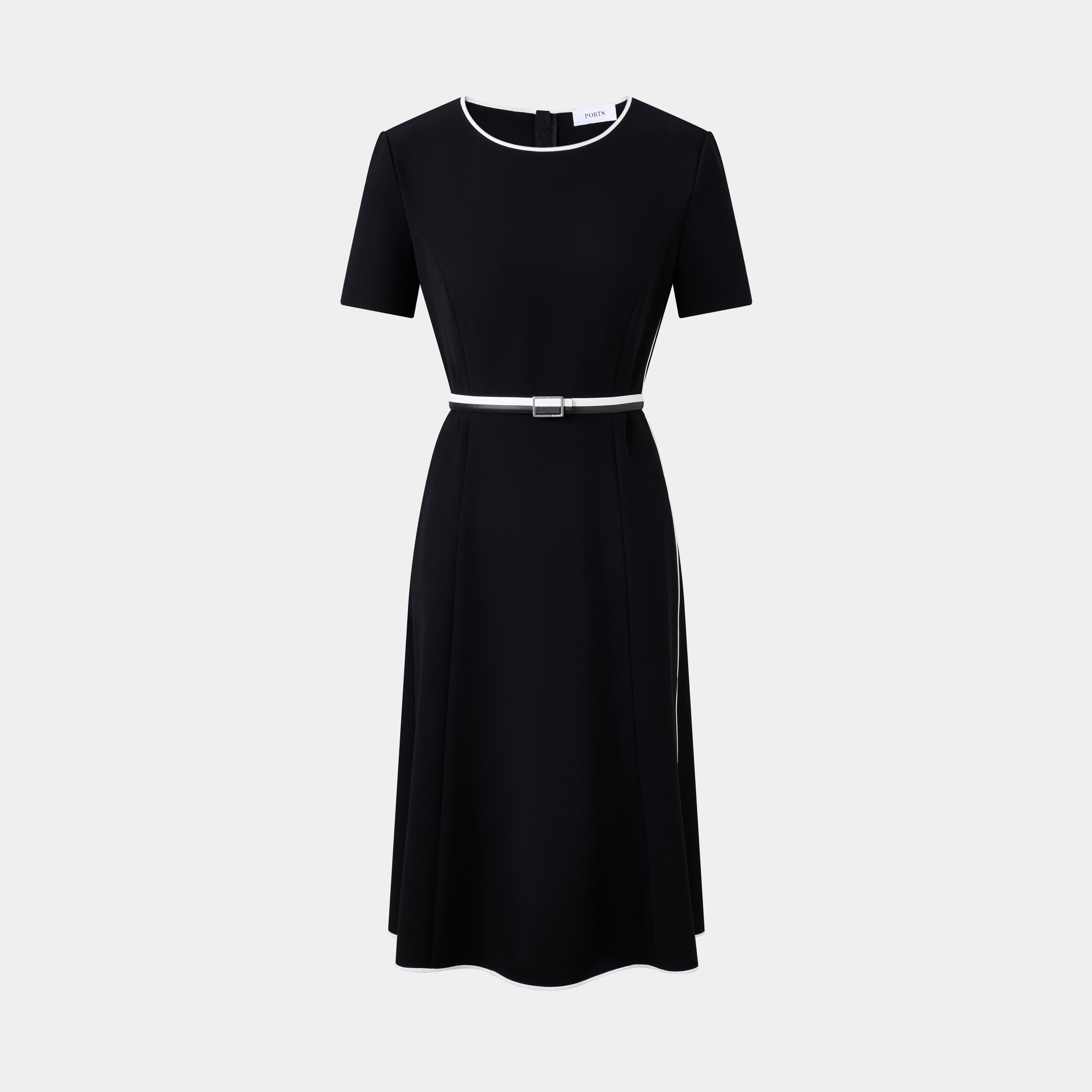 MONOCHROME CHARM DRESS