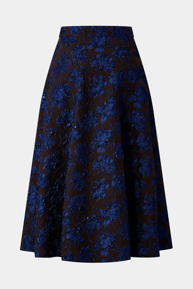 AZURE PETAL A-LINE SKIRT