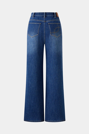 PORTS WIDE-LEG DENIM JEANS