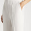 Boot-cut Pants with Front Slit