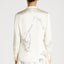 Printed Silk Blouse In Cream