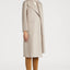 Shawl-collar Herringbone Wool Double Face Coat
