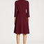 V Neck Dress with Chain Detail
