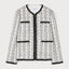 Graphic Check Tweed Jacket