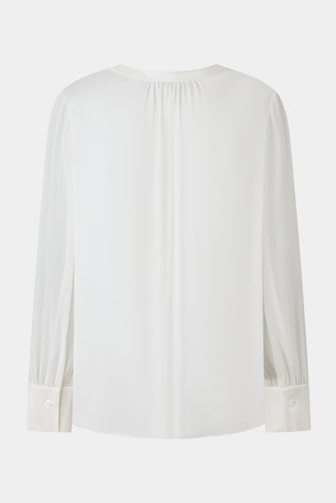 TIMELESS PLEATED SLEEVE SHIRT