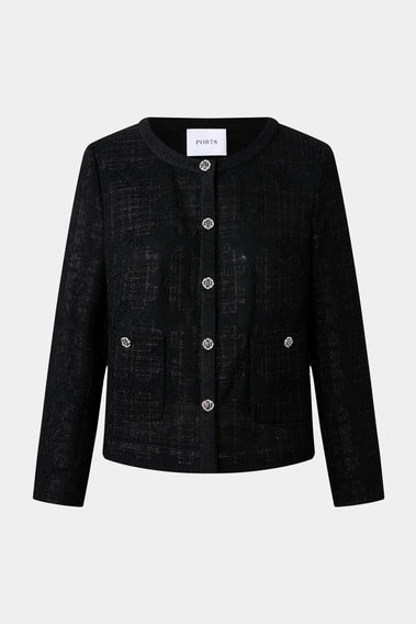 URBAN BUTTONED LUXE JACKET