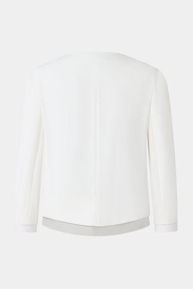PURE WHITE CHIC JACKET