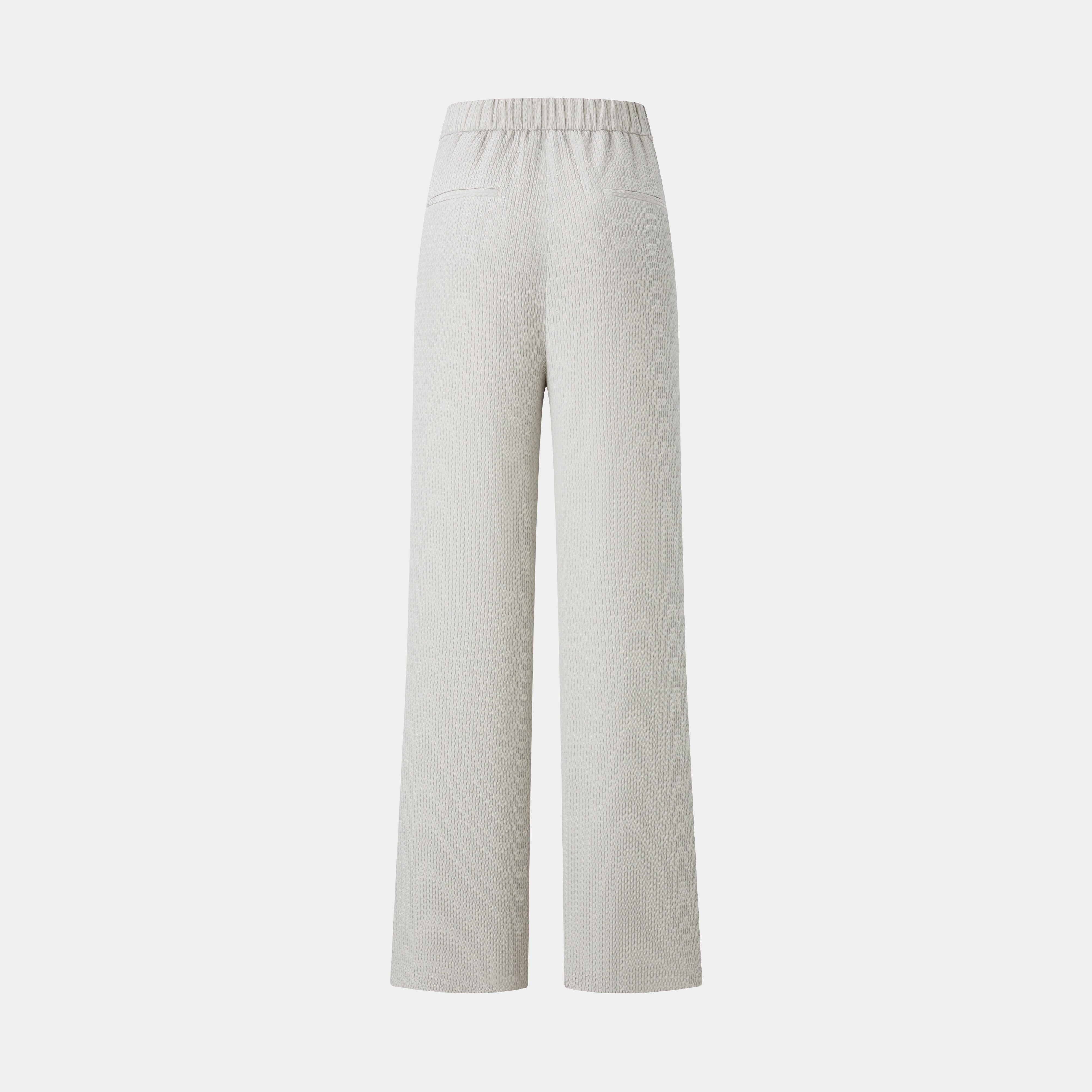 SILK FLOW WIDE LEG TROUSERS