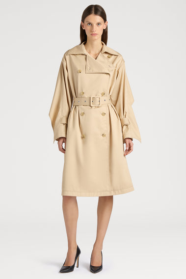 EPITOMIZING ELEGANCE TRENCH