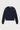 STYLISH NAVY & WHITE CONTRAST TOP STITCH KNITWEAR