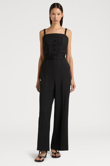 SOPHISTICATED JUMPSUIT IN TIMELESS BLACK