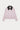 PINK CONTRAST COLLAR BOMBER JACKET