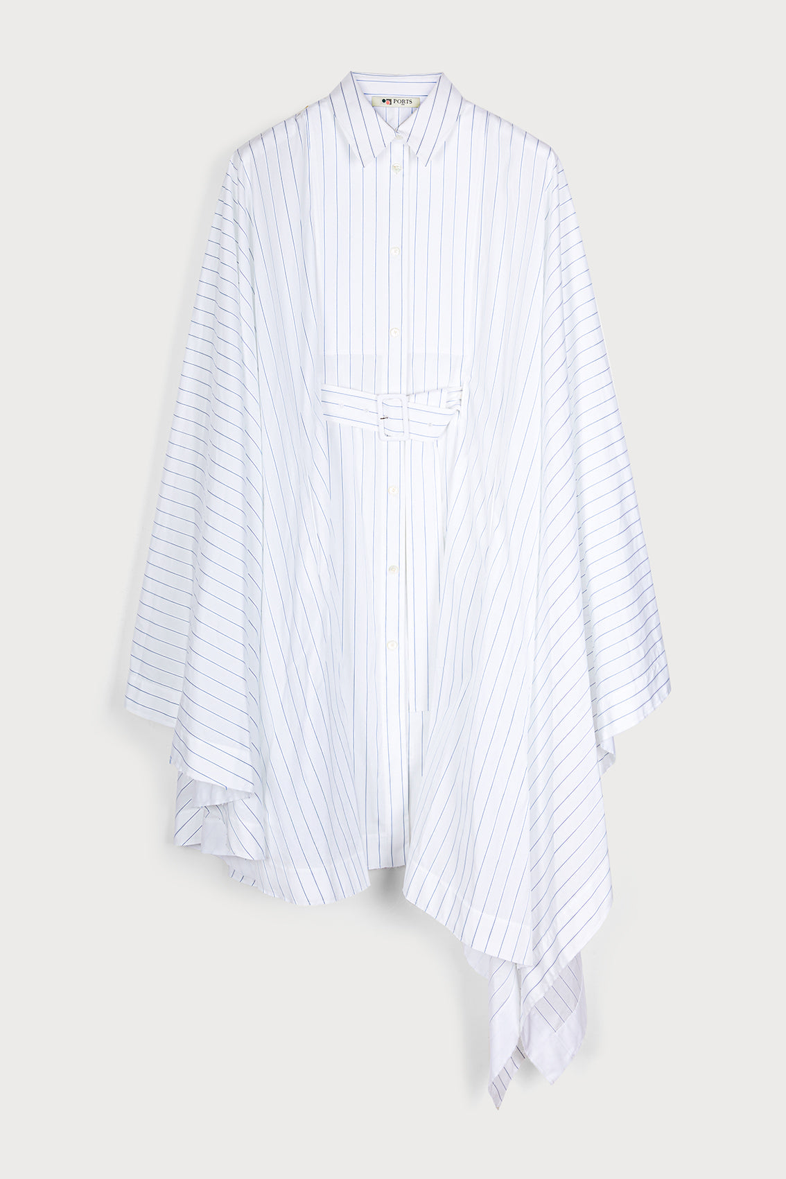 STRIPE SHIRT DRESS