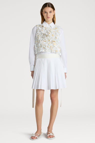 FLORAL INSPIRED GLIMMER TOP