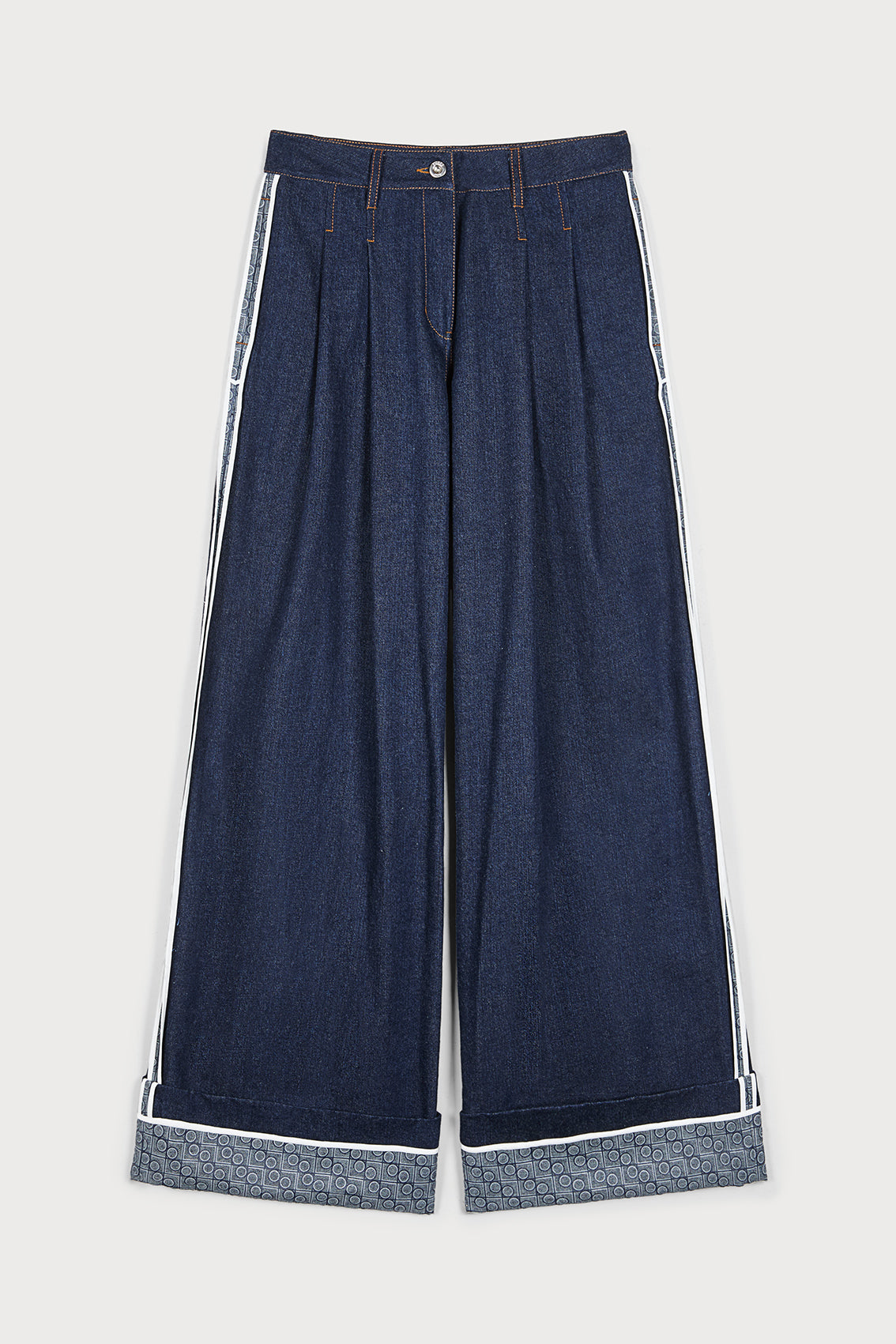 Blue Horizon Wide-Leg Denim