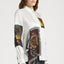 Long Sleeve Shirt with Vase Prints