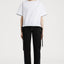Plein Air Short Sleeve Blouse with Coulisse