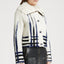 Azure Mix Jacket with Needled Punch Embroidery