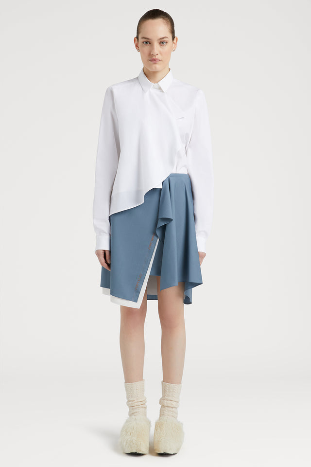 Asymmetric Mini Skirt