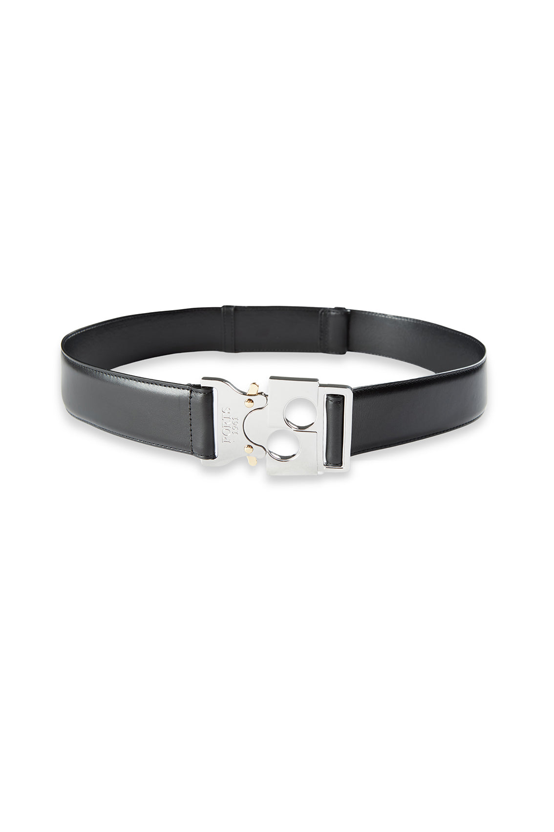 ELEGANT EDGE - THE BLACK LEATHER BELT