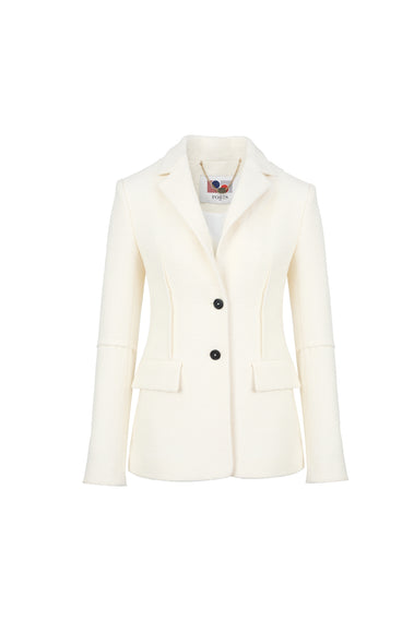 CONTRAST BUTTON DETAILS BLAZER