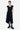 BLACK WOOL ACRYLIC DRESS
